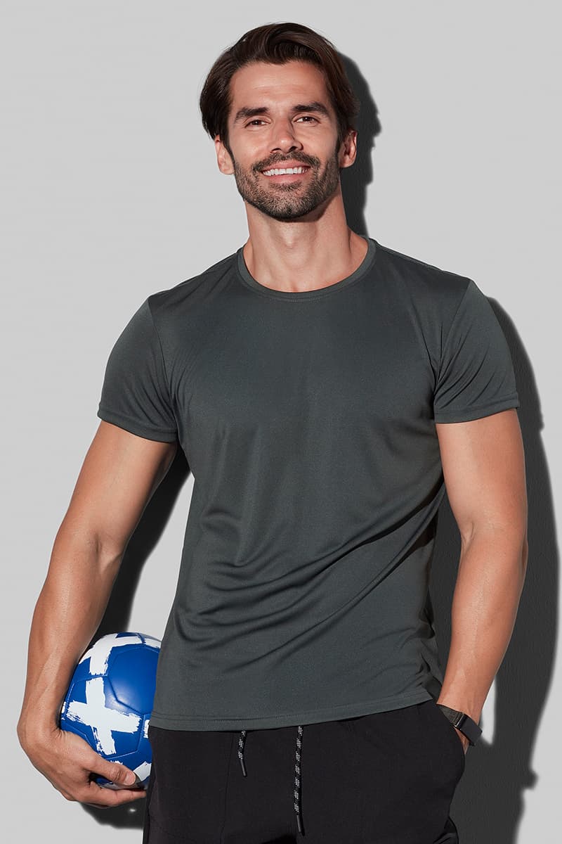 Van streek Ochtend gymnastiek Tot Stedman Sports-T T-shirt met ronde hals voor mannen