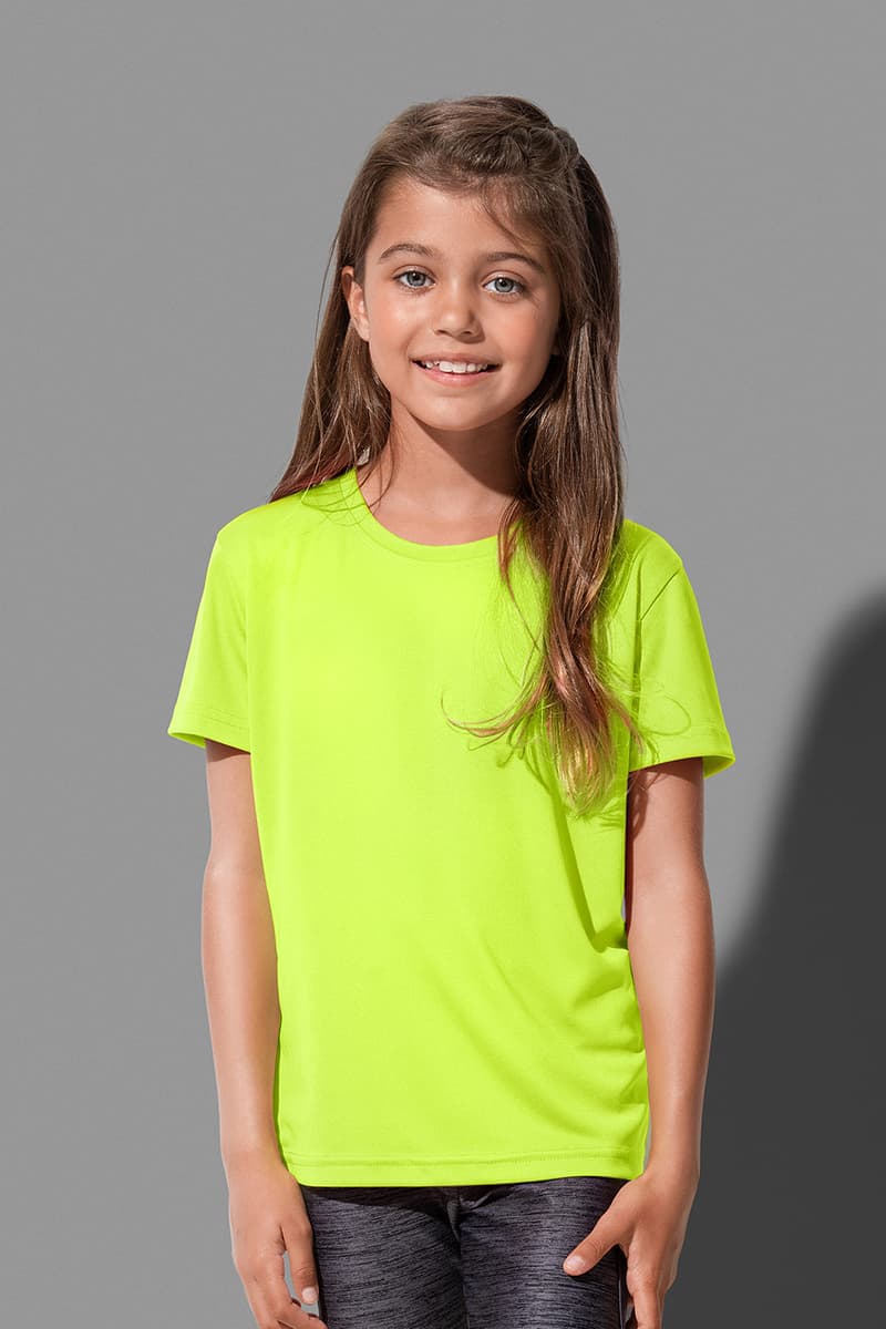 Maan oppervlakte Dierentuin s nachts nietig Stedman Sports-T Kids Sportief T-shirt voor kinderen
