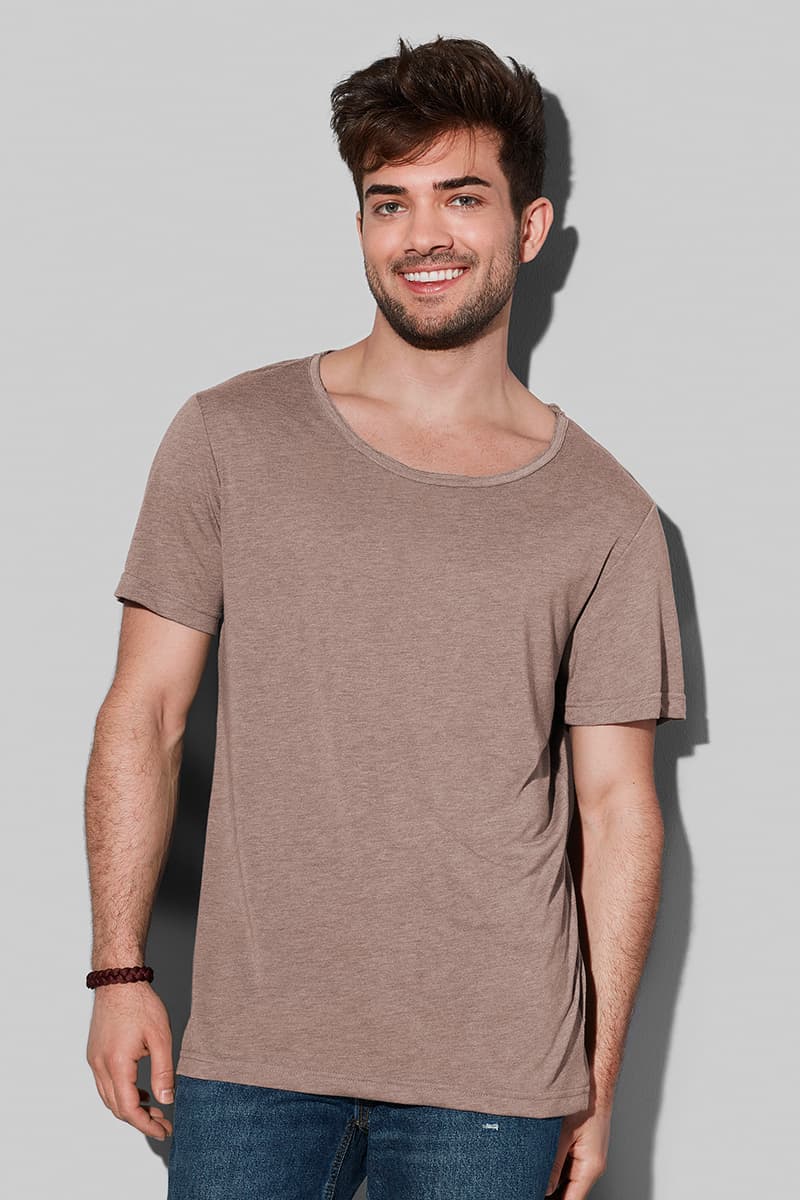 Stedman Oversized Oversized T-shirt met ronde hals voor mannen