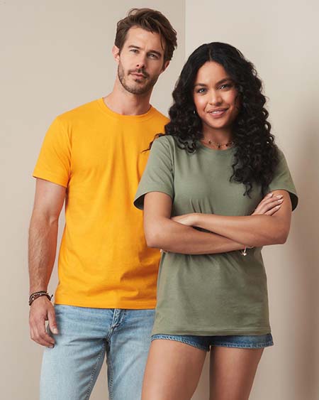 Tee-shirt col rond pour hommes et femmes