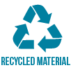 Logo Recycled material